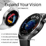 QCY Watch GT2 S3 Gray - 1,43" HD AMOLED touch 466x466 60Hz Always On Call BT Smart Watch IPX8 14day - Image 3