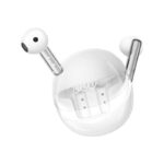 QCY Ailybuds Clear White - Semi-Ear 13mm driver, wind cancel ENC for calls, NCVM & Air case TWS BT - Image 3