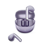 QCY AilyBuds Pro Semi-Ear ANC TWS Purple 6 mic & A.I. Noise Cancel. LDAC Audio Ultra HD Multi-point - Image 2