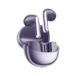 QCY AilyBuds Pro Semi-Ear ANC TWS Purple 6 mic & A.I. Noise Cancel. LDAC Audio Ultra HD Multi-point - Image 3