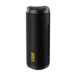 QCY SP7 Black -  Portable Bluetooth Speaker w Stereo Sound 40W, Mic for Calls, RGB Light Show - Image 3