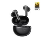QCY Melobuds N70 ANC Black - HT18 -55db TWS Flagship Hi-Res Earbuds LDAC BT 6.0 IPX5 Wireless charge