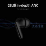 QCY T13 ANC 2 Blue - TWS 28dB active noise canceling 10mm drivers, BT 5.3 30 hours True Wireless - Image 4