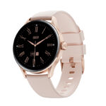 QCY Watch Elite S11 Pink Gold - Small metal 1,19" AMODEL Fashion BT Call IPX8 Waterproof 7Day always