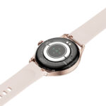 QCY Watch Elite S11 Pink Gold - Small metal 1,19" AMODEL Fashion BT Call IPX8 Waterproof 7Day always - Image 4