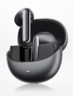 QCY AilyBuds Pro Semi-Ear ANC TWS Black 6 mic & A.I. Noise Cancel. LDAC Audio Ultra HD Multi-point