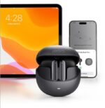 QCY AilyBuds Pro Semi-Ear ANC TWS Black 6 mic & A.I. Noise Cancel. LDAC Audio Ultra HD Multi-point - Image 2