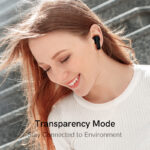 QCY T13 ANC Black - TWS 10mm Dynamic Driver, 4-mic 28dB ANC, Bluetooth 5.3, 7hr-30hr, 75ms latency - Image 4