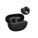 QCY Crossky C10 Black Open Ear TPU Earclip, IPX5 Call Noise Reduction BT 5.4 Earbuds 30h
