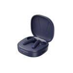 QCY Air Blue Semi-Ear TWS Earbuds, quad Mic ENC multi-point connection, leather grain case - Image 4
