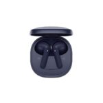 QCY Air Blue Semi-Ear TWS Earbuds, quad Mic ENC multi-point connection, leather grain case - Image 3