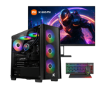 Vengeance Stealth-V77 Ryzen 5-7500X3D/ 32GB DDR5 / 1TB SSD /RTX 5060 Ti 8GB/ No Os Gaming PC + Xiaomi A27i IPS Monitor 27″ FHD