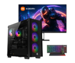 Vengeance Stealth-V99 Ryzen 5-5500/ 16GB / 512GB SSD /RX 9060 8GB/ No Os Gaming PC + Xiaomi A27i IPS Monitor 27″ FHD