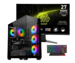 Vengeance Esports 2K Gaming Bundle-V2 Ryzen 7-8700F/ 32GB DDR5/ 1TB SSD / RTX 5070 12GB/ No Os Gaming PC + MSI MAG 27CQ6F VA Curved Monitor 27" QHD 2560x1440 180Hz
