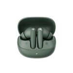 QCY Buds ANC Green (HT15)- 45db ANC TWS Earbuds 35h 5 mic ENC, ear-canal adaptive tech, leather case - Image 2