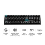 Keychron Q6 Ultra (Q6U-M1) ZMK RGB 8K Wireless Custom Mechanical Keyboard-Red Switch 100% US - Image 2