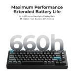 Keychron Q1 Ultra (Q1U-M1) ZMK RGB 8K Wireless Custom Mechanical Keyboard-Red Switch 75% US - Image 3