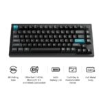 Keychron Q1 Ultra (Q1U-M1) ZMK RGB 8K Wireless Custom Mechanical Keyboard-Red Switch 75% US - Image 2