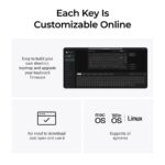 Keychron Q1 Ultra (Q1U-M1) ZMK RGB 8K Wireless Custom Mechanical Keyboard-Red Switch 75% US - Image 4