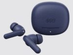 QCY Buds ANC Blue (HT15) - 45db ANC TWS Earbuds 35h 5 mic ENC, ear-canal adaptive tech, leather case - Image 3