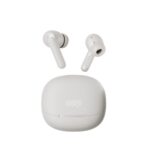 QCY Buds ANC Cream Grey (HT15) - 45db ANC TWS Earbuds 35h 5 mic ENC, ear-canal adaptive tech, - Image 2