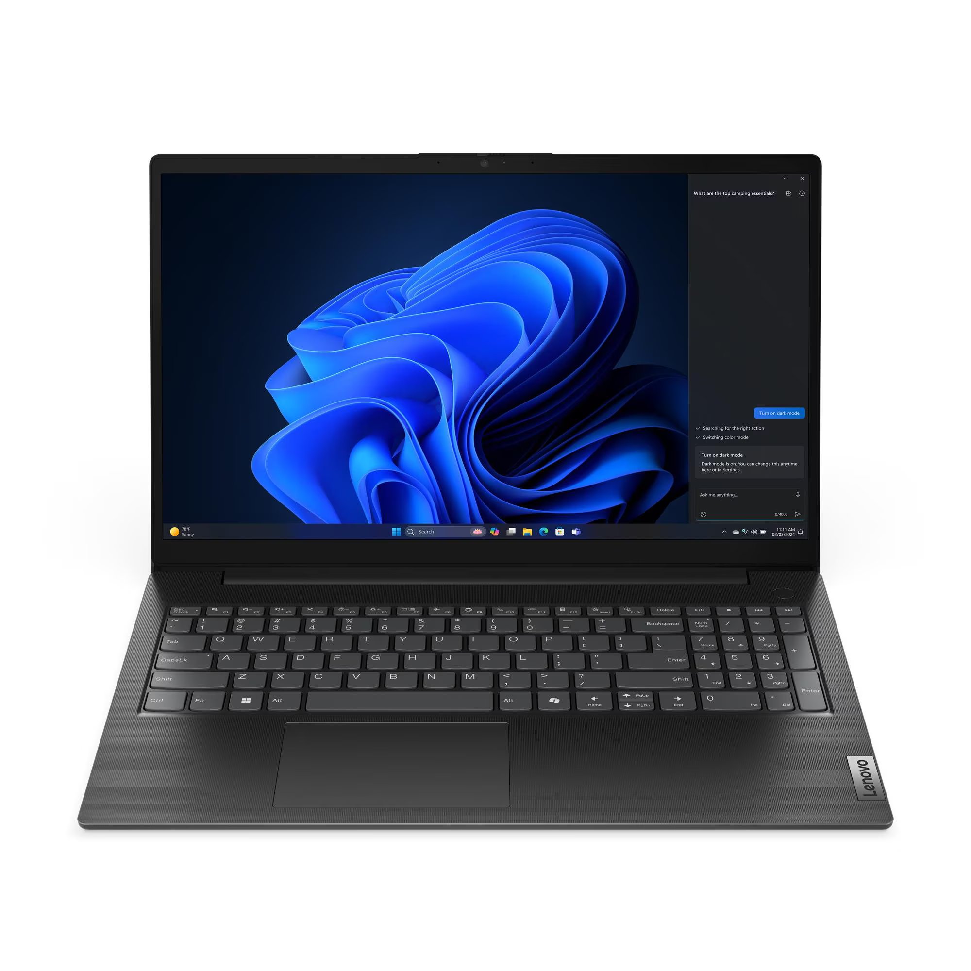 262-94-LVPNV155AN LENOVO Laptop V15 G5 IRL 15,6'' FHD/i7-13620H/32GB/1TB SSD/Intel UHD Graphics/FDOS/Business Black - Image 1