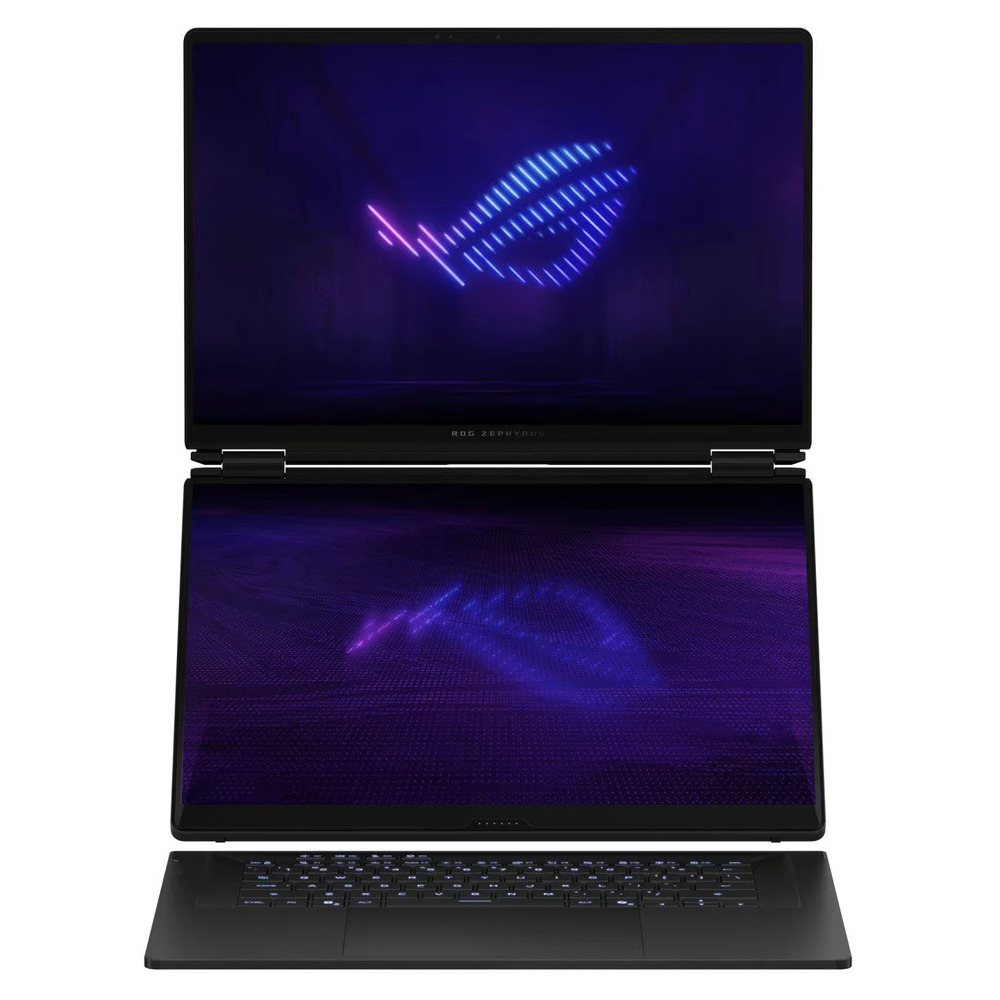5054184 ASUS Laptop ROG Zephyrus Duo 16 GX651AX-SR121X 16'' 2880 x 1800 OLED 120Hz U9-386H/64GB/2TB SSD NVMe PCIe 4.0/NVidia GeForce RTX 5090 24GB/Win 11 Pro/ Stellar Grey - Image 1
