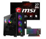 Vengeance Gamer's Choice Fusion-V65 Ryzen 5-5500/ 16GB / 512GB SSD /RX 6500 XT 4GB/ No Os Gaming PC + MSI Monitor 27" PRO MP272PMG