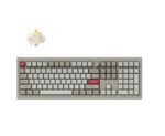 Keychron V6 Max Retro (V6M-R4) QMK/VIA BT/2,4/Wired Custom Mechanical Keyboard Banana Switch 100%
