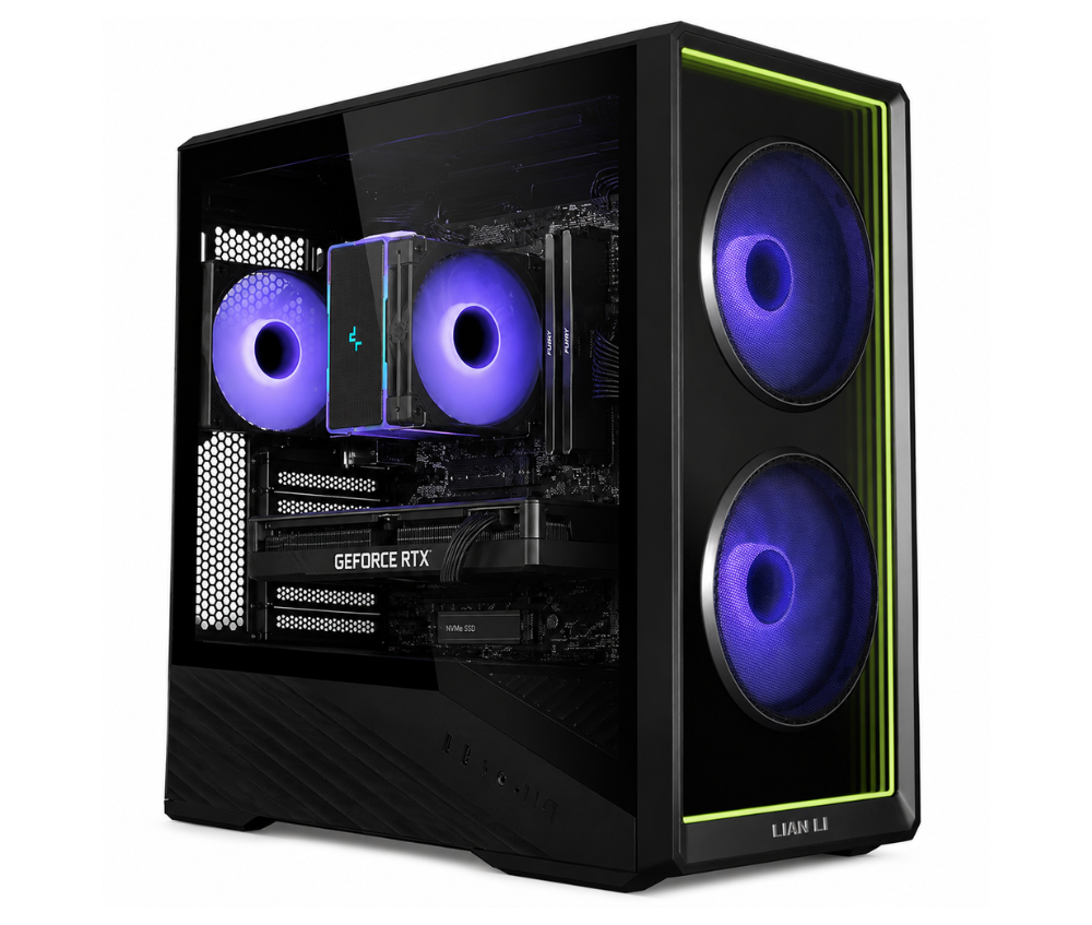 27G411A-B_2 Vengeance Covenant-V2 Lian-Li Edition Ryzen 7-5700X/ 32GB / 1TB SSD /RTX 5060 Ti 8GB/ No Os Gaming PC - Image 1