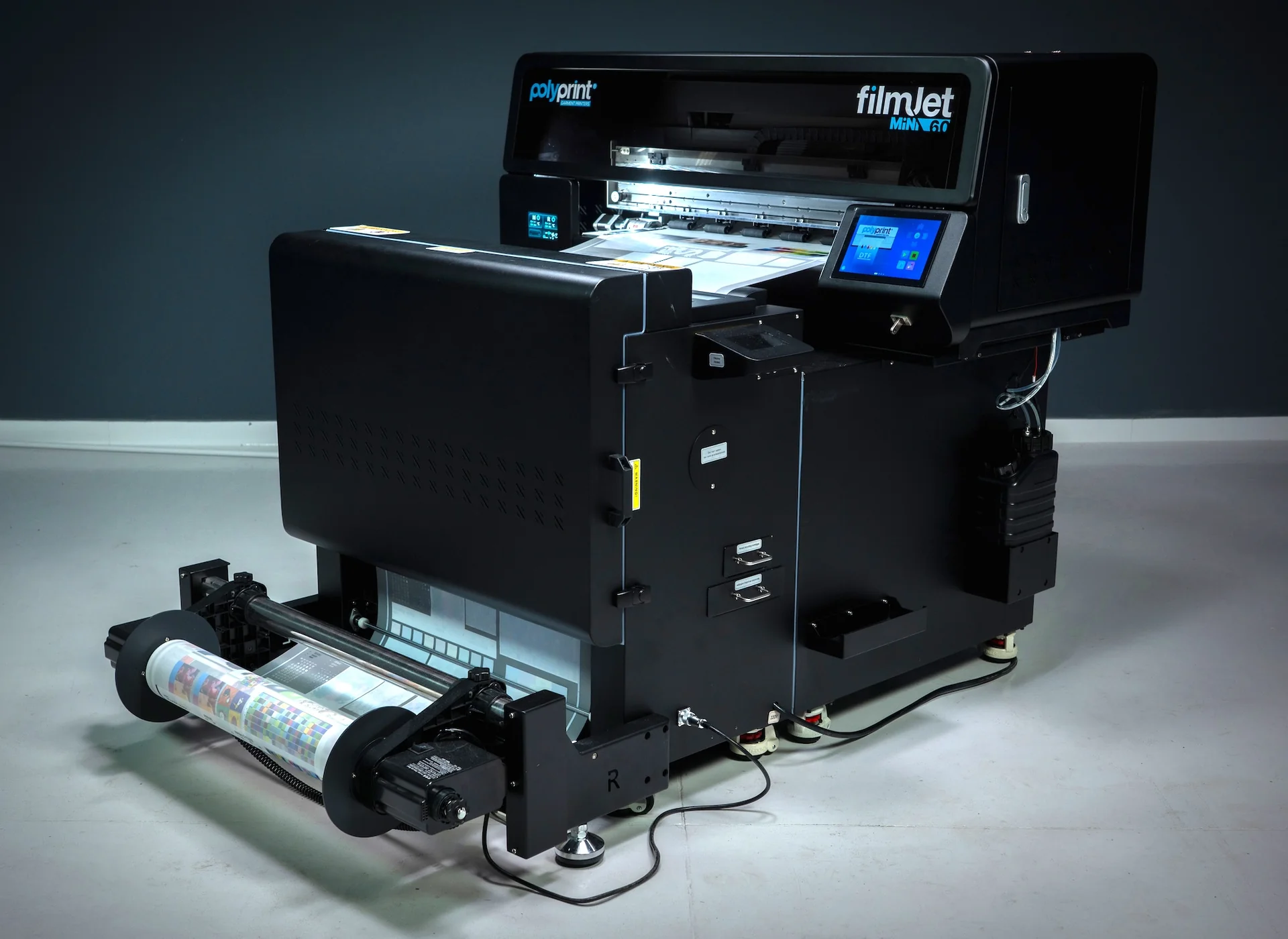 Dtf-printer-Filmjet-Mini-60-Right-Side Filmjet Mini 60cm – Συμπαγής εκτυπωτής DTF All-in-One - Image 1