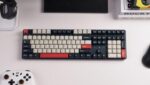 Keychron J5 (KJ5-H4Z) QMK Wireless Mechanical Keyboard Banana Switch Hot-Swap RGB 100% US Dark Blue - Image 2
