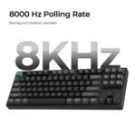 Keychron K8 Ultra (K8U-J1) ZMK Wireless 8K Mechanical Keyboard Red Switch (Hot-Swap) 80% Us Layout - Image 4