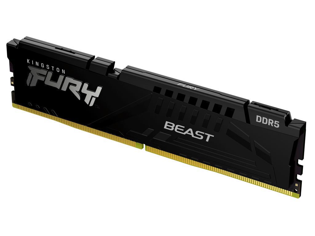 190-30-KG60C316E KINGSTON Memory KF560C30BBE-16 FURY Beast Black DDR5, 6000MT/s, 16GB EXPO - Image 1