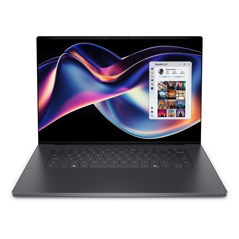 244-94-DENSXPS16E DELL XPS 16 DA16260 16.0'' 3.2K OLED Touch/Ultra X7 358H/32GB/1TB SSD/Win 11 Pro/2Y PROSUPPORT NBD/Graphite - Image 1