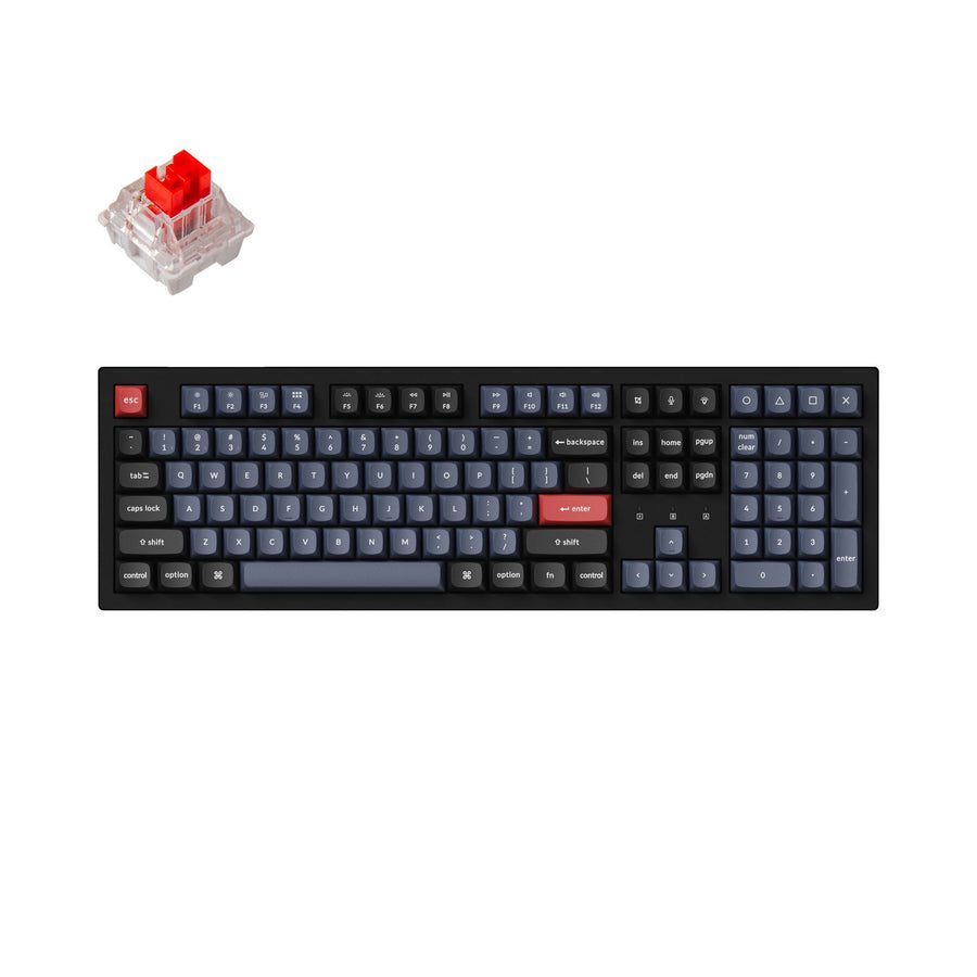 Keychron-K10-Pro-QMK-VIA-Wireles Keychron K10Pro (K10P-H1) QMK/VIA Wireless Mechanical Keyboard-Red Switch (Hot-Swappable) 100% USLay - Image 1