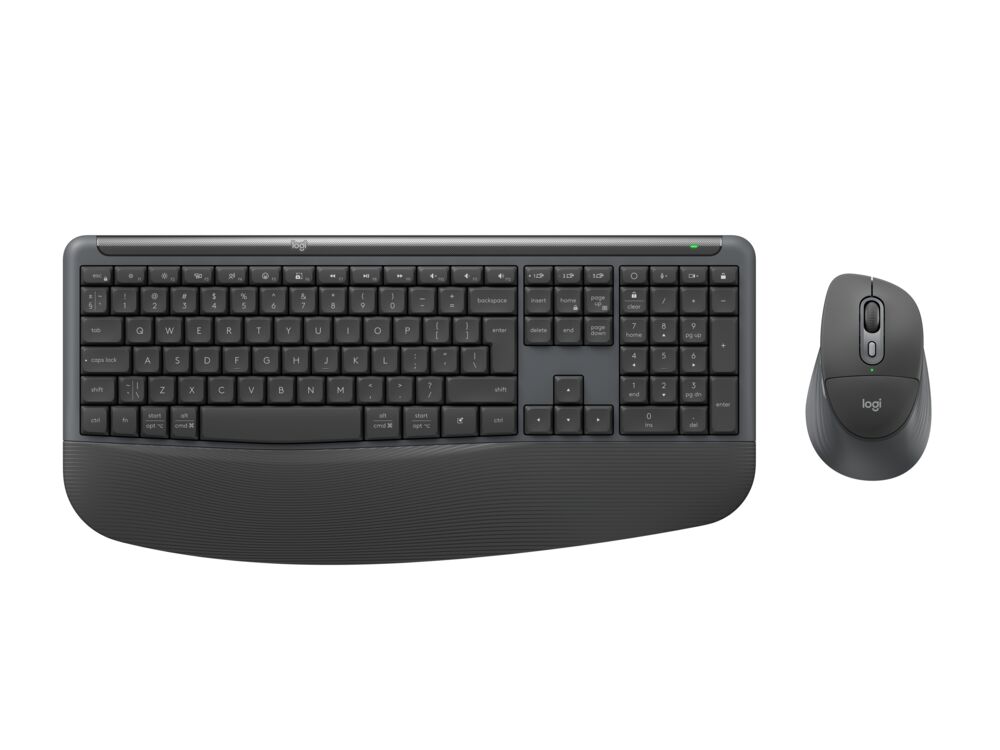 Low_Resolution_JPG-Signature_Comfort_Plus_Combo_MK880_Graphite_COMBO_D_US_INTL LOGITECH Keyboard/Mouse Bluetooth Comfort Plus MK880 For Business - Image 1