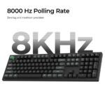 Keychron K10 Ultra (K10U-H1) ZMK Wireless 8K Mechanical Keyboard Red Switch (Hot-Swap) 100% Us Lay - Image 3
