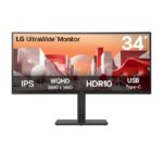 LG Οθόνη 34BA75QE 34'' QHD Curved IPS - Image 3